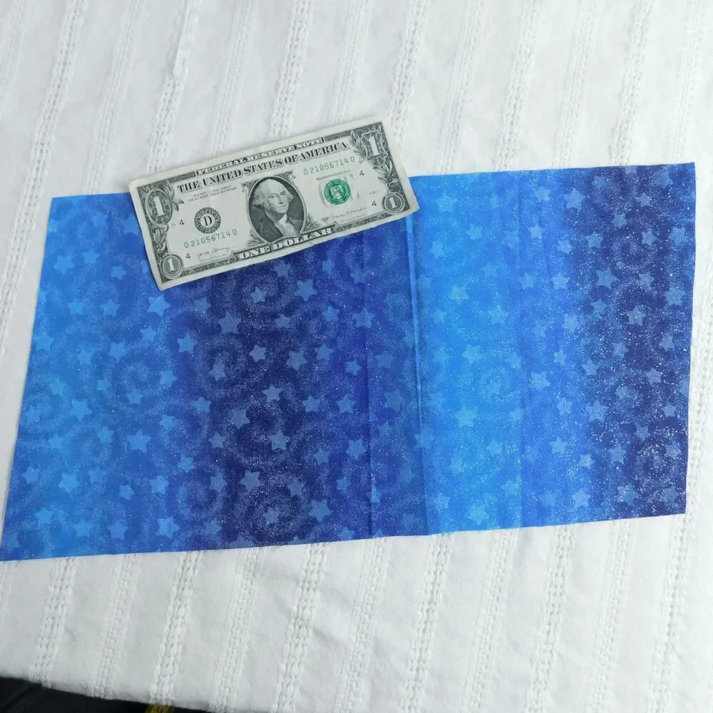 Christmas Holiday Fabric Lot 2.5 pounds Blues 22 pcs, Scraps & Yards Quilting - Picture 12 of 16